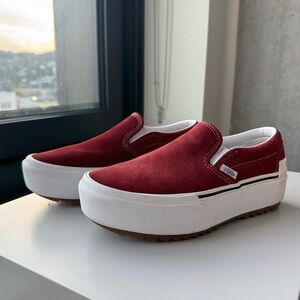 Vans ‘Asher’ Platform Slip-On - W7.5